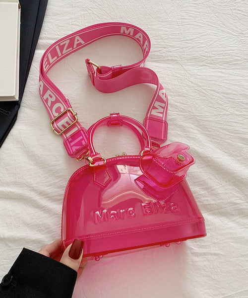 Durable Mixed Color Boho Solid Tote Girls Handbag FashionChic