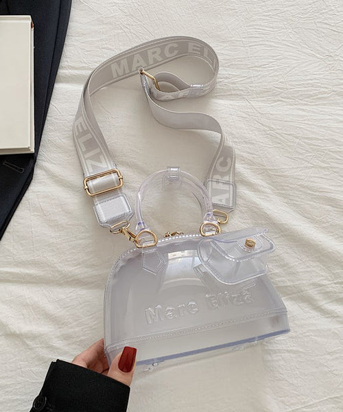 Durable Mixed Color Boho Solid Tote Girls Handbag FashionChic