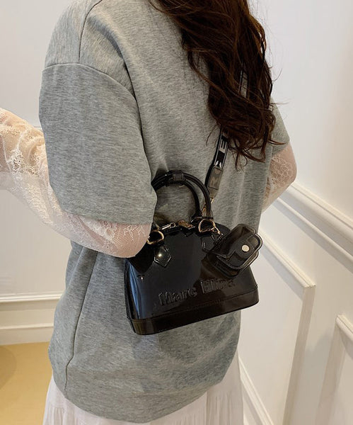 Durable Mixed Color Boho Solid Tote Girls Handbag FashionChic