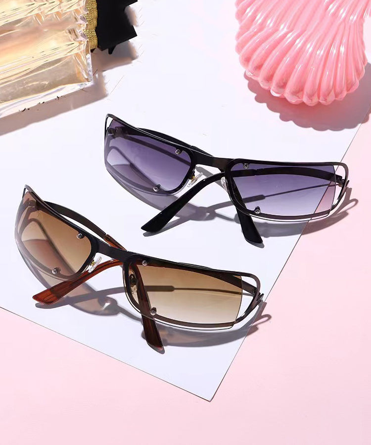 Boho Silk Hollow Out Metal Sunglass XS1038 Ada Fashion