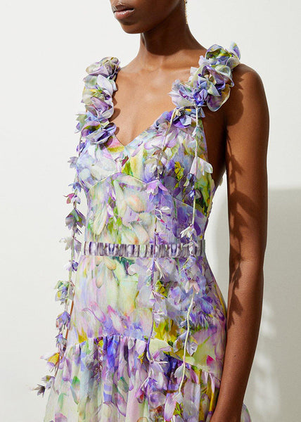 Set Lingerie Boho And Bodysuit Maxi V-Neck Print Skirts Patchwork FashionChic