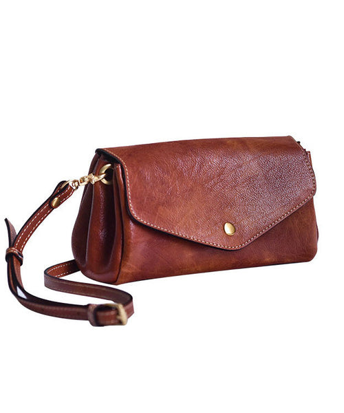 Khaki Cross-body Bag Leather Solid Durable Botique FashionChic