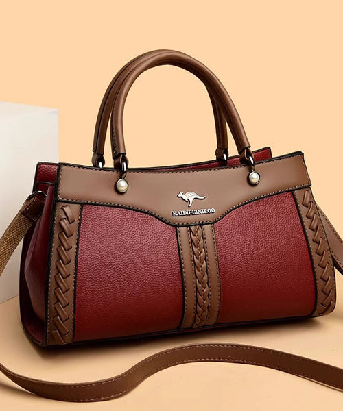 Bag Boutique Black Tote Durable Leather Versatile Calf FashionChic