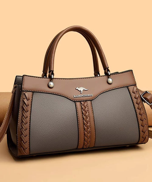 Bag Boutique Black Tote Durable Leather Versatile Calf FashionChic