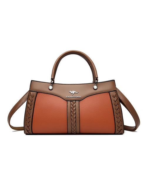 Bag Boutique Black Tote Durable Leather Versatile Calf FashionChic