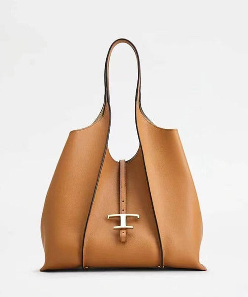 Boutique Black Large Capacity Calf Leather Satchel Handbag QF016 Bag-BGS241017