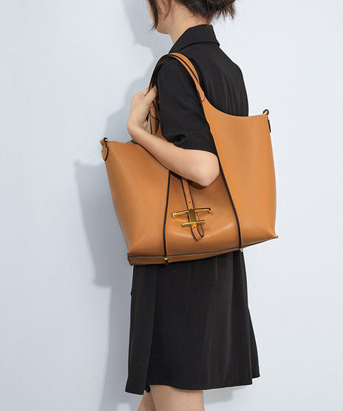 Boutique Black Large Capacity Calf Leather Satchel Handbag QF016 Bag-BGS241017