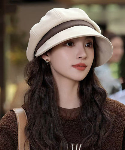 Boutique Black Versatile Woolen Beret Hat RB056 ABC