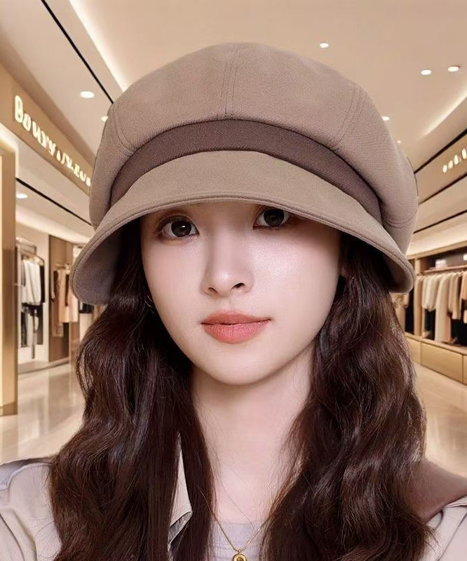 Boutique Black Versatile Woolen Beret Hat RB056 ABC