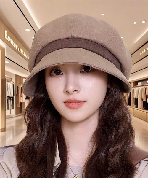 Boutique Black Versatile Woolen Beret Hat RB056 ABC