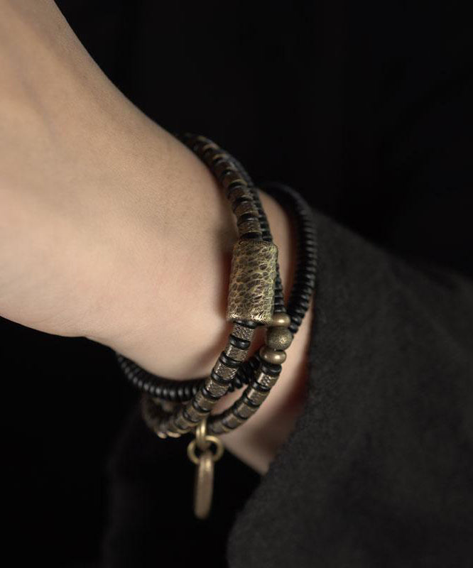 Boutique Beads Colorblock Sandalwood Copper Gold And Ancient FashionChic