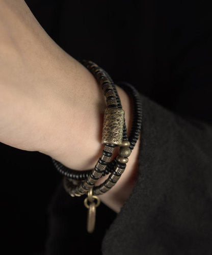 Boutique Beads Colorblock Sandalwood Copper Gold And Ancient FashionChic