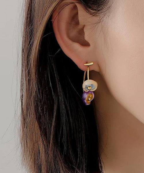 Cherry Dripping Boutique Copper Blossoms Drop Glazed Overgild FashionChic