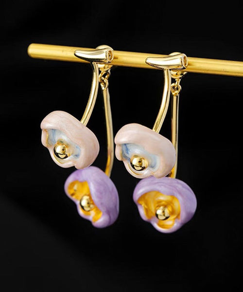 Cherry Dripping Boutique Copper Blossoms Drop Glazed Overgild FashionChic