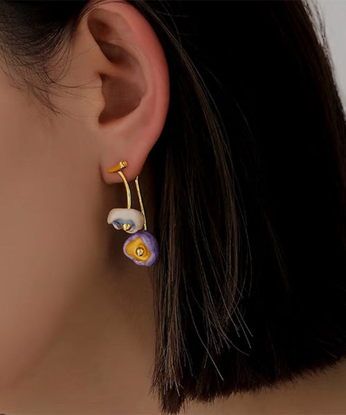 Cherry Dripping Boutique Copper Blossoms Drop Glazed Overgild FashionChic