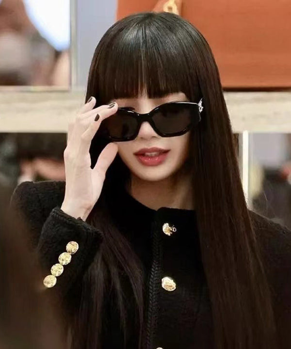 Boutique Fashion Versatile Black Polygon Sunglasses XS1072 Ada Fashion