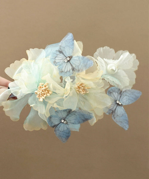 Little Tulle Yellow Alloy Hairpin Floral Boutique FashionChic