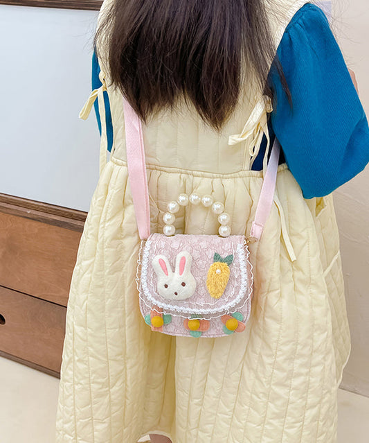 Boutique Pink Rabbit Pearl Decoration Messenger Bag IU018 Bag-BGS240803