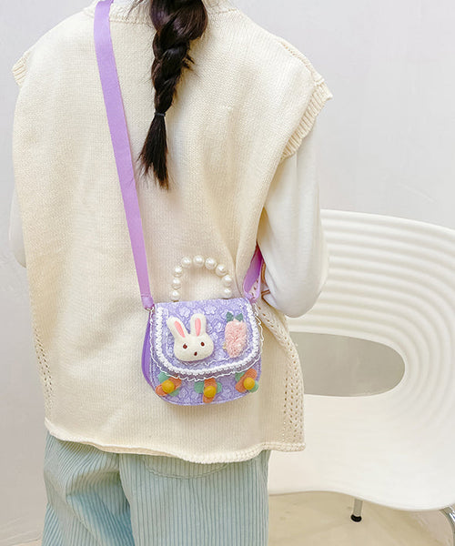 Boutique Pink Rabbit Pearl Decoration Messenger Bag IU018 Bag-BGS240803