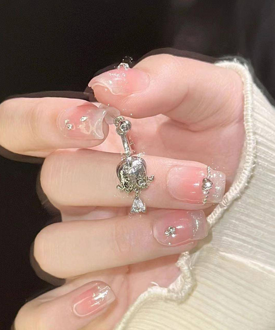 Stud Valley Earrings Lily The Of Silk Zircon Boutique Copper FashionChic