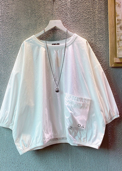 Brief Black Patchwork T Shirts Short Sleeve BV023 MZF-HTP240702