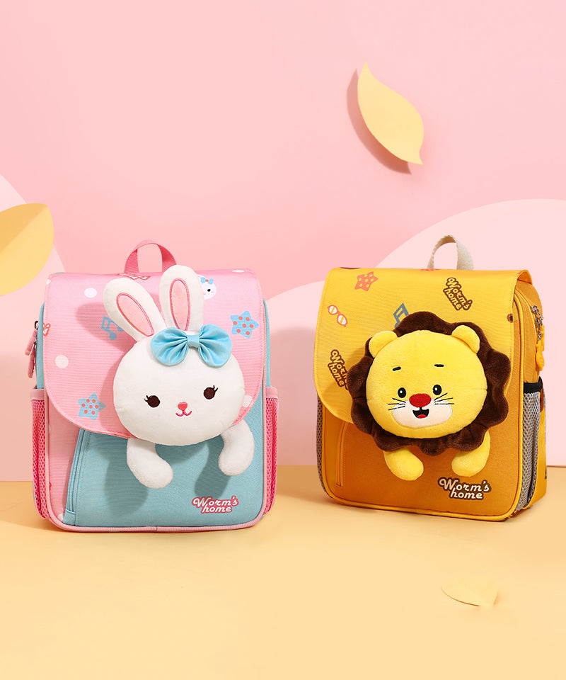 Cartoon Cute Pink Durable Backpack Bag IU027 Bag-BGS240803