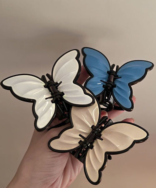 Acrylic Hairpin Casual Alloy Beige FashionChic