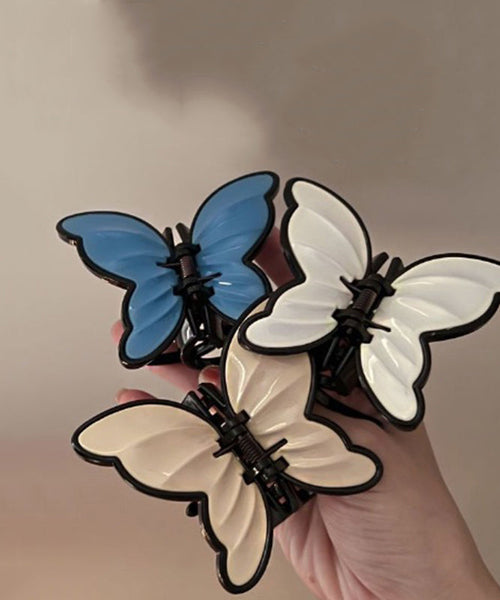 Acrylic Hairpin Casual Alloy Beige FashionChic