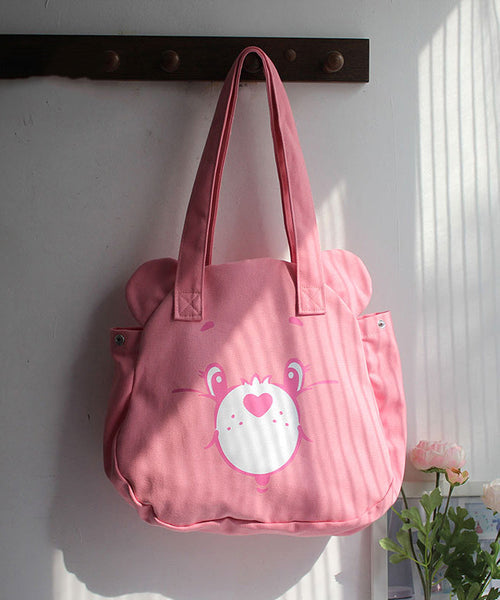 Casual Blue Cartoon Print Large Capacity Satchel Bag Handbag SX1027 Ada Fashion