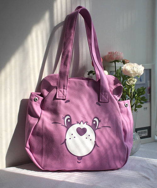 Casual Blue Cartoon Print Large Capacity Satchel Bag Handbag SX1027 Ada Fashion