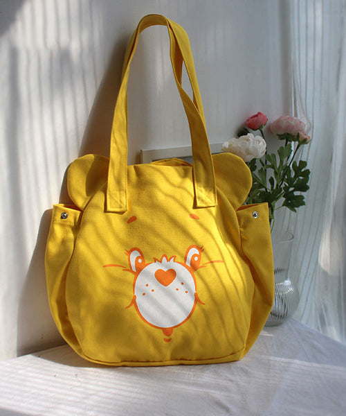 Casual Blue Cartoon Print Large Capacity Satchel Bag Handbag SX1027 Ada Fashion