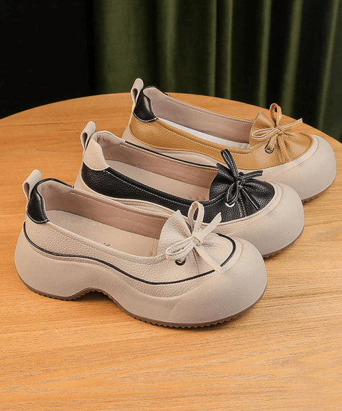 Shoes Versatile Casual Comfortable Black Platform FashionChic