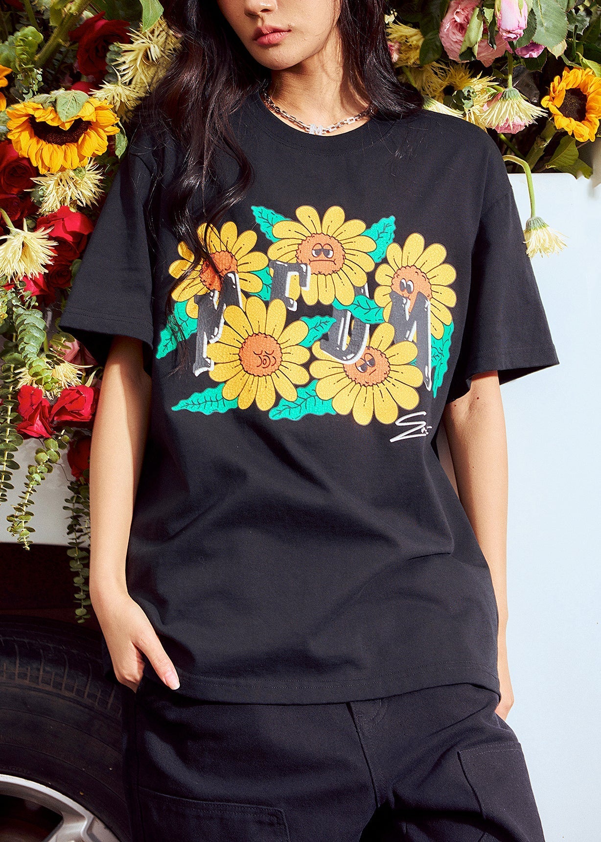 Casual White O-Neck Print Cotton Men T Shirt Summer LK054 Men-Silk-MENT240630