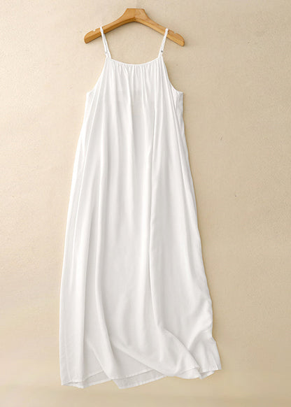 Strap Chiffon Black Chic Dress Oversized Summer Spaghetti FashionChic