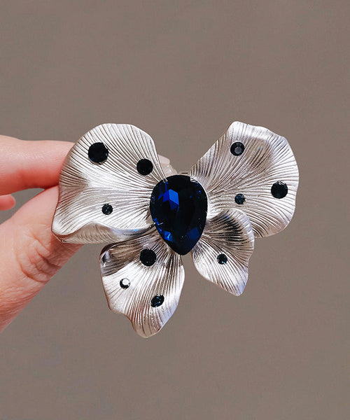Butterfly Blue Chic Crystal Hairpin Alloy FashionChic