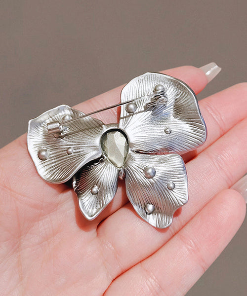 Butterfly Blue Chic Crystal Hairpin Alloy FashionChic