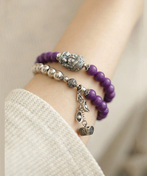 Charm Silver Thriving Business Beading Sterling Colorblock Chic FashionChic