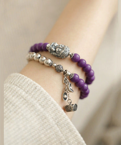 Charm Silver Thriving Business Beading Sterling Colorblock Chic FashionChic