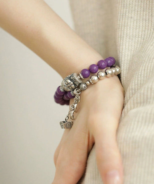 Charm Silver Thriving Business Beading Sterling Colorblock Chic FashionChic