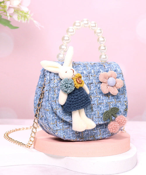 Chic Pink Cartoon Decorated Kids Girls Messenger Bag IU015 Bag-BGS240803