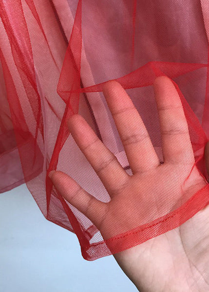 Chic Red Peter Pan Collar Print Blouses Long Sleeve ZL050 SH-LF-LTP240621