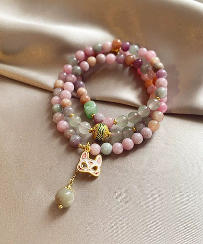 Beading Rainbow Sterling Style Layered Chinese Silver Overgild FashionChic