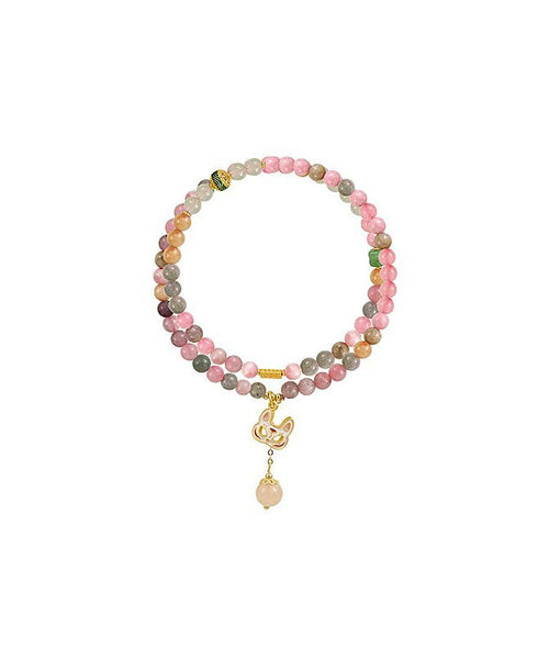 Beading Rainbow Sterling Style Layered Chinese Silver Overgild FashionChic