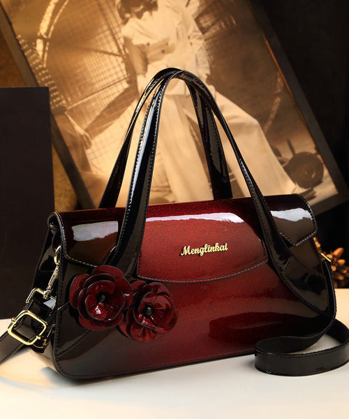 Classy Gradient Color Three-dimensional Flower Tote Handbag YX005 ABC