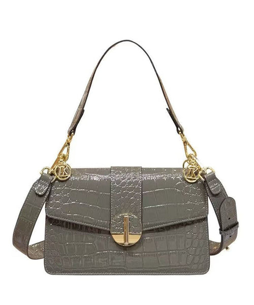 Classy Green Durable Calf Leather Satchel Bag Handbag RB041 ABC