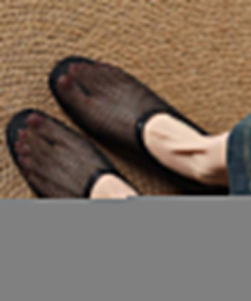 Hiking Comfortable Out Sandals Sheepskin Hollow Beige FashionChic