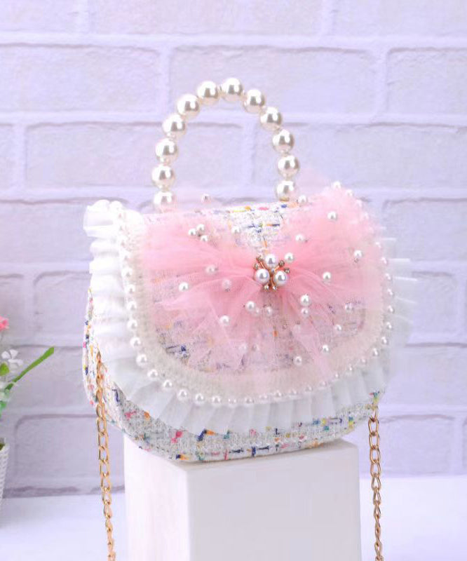 Cute Fashion Kids Girls Nail Bead Princess Crossbody Bag IU004 Bag-BGS240803