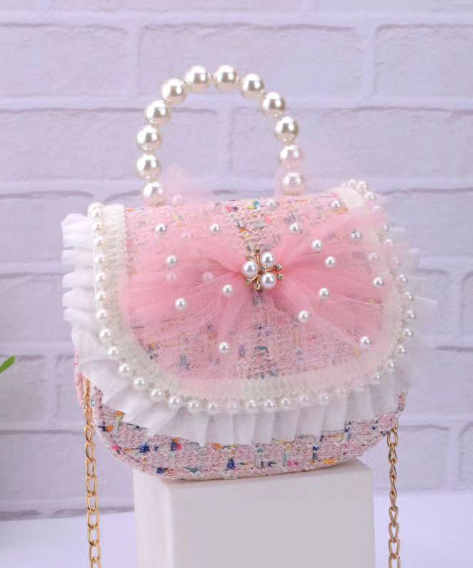 Cute Fashion Kids Girls Nail Bead Princess Crossbody Bag IU004 Bag-BGS240803