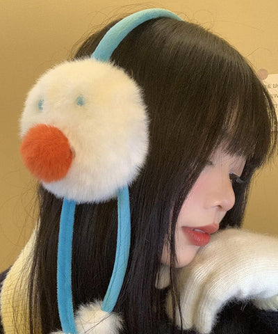 Cute Fuzzy Fur Fluffy Warm Earmuffs For Women In Winter WB026 ABC