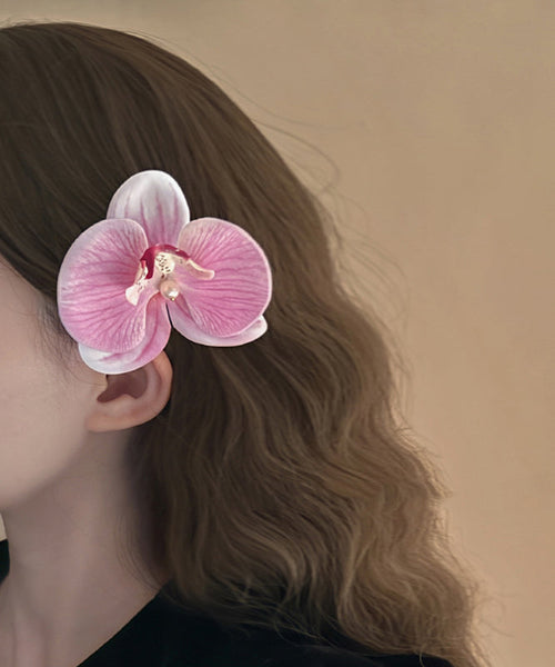 Cute Pink Alloy Pearl Floral Hairpin AB1065 Genistyle Shop